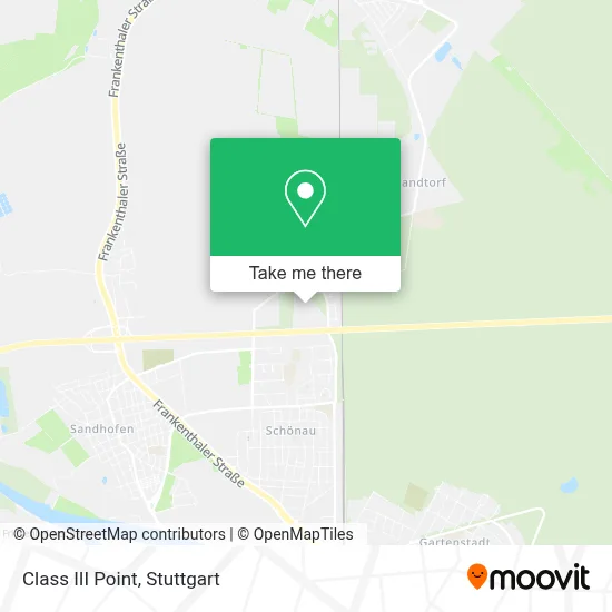 Class III Point map