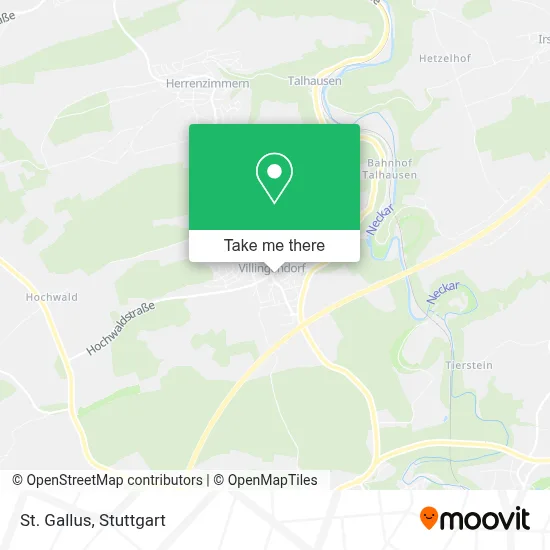 St. Gallus map