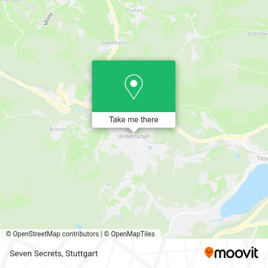 Seven Secrets map