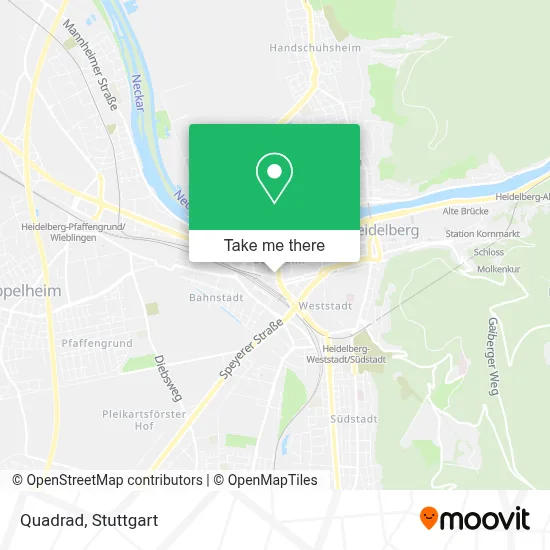 Quadrad map