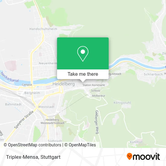 Triplex-Mensa map