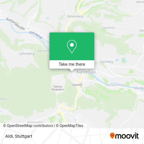 Aldi map