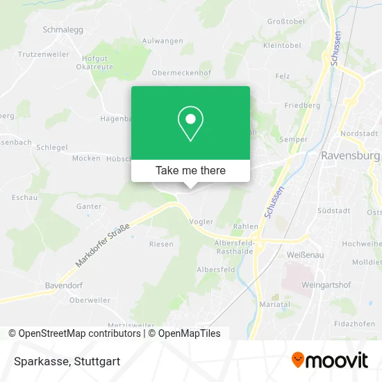 Sparkasse map
