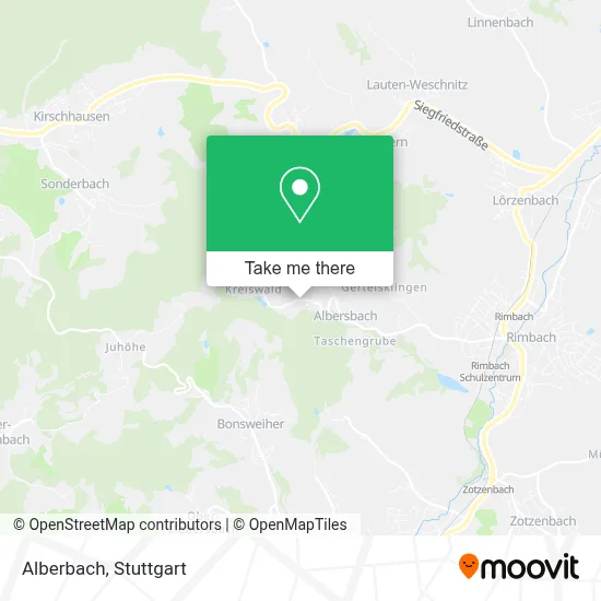 Alberbach map