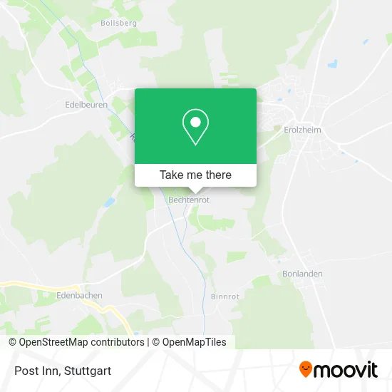 Gasthaus Post map