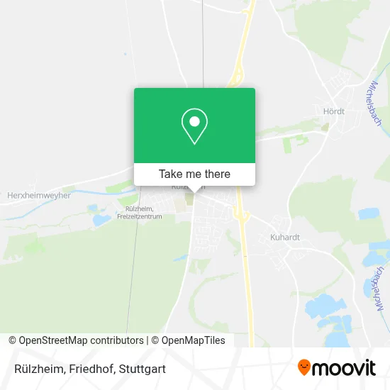 Rülzheim, Friedhof map