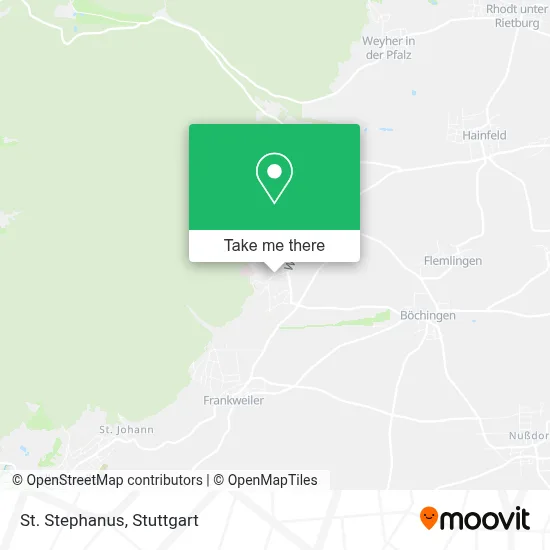 St. Stephanus map