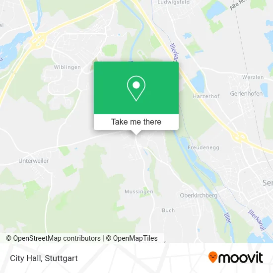 Rathaus map