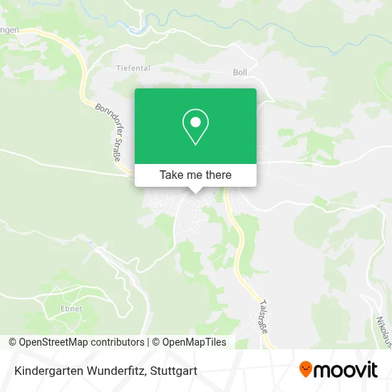 Kindergarten Wunderfitz map