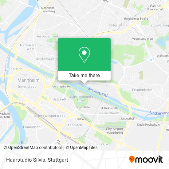 Haarstudio Silvia map