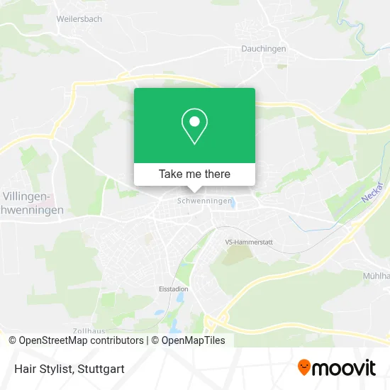 Hair Stylist map
