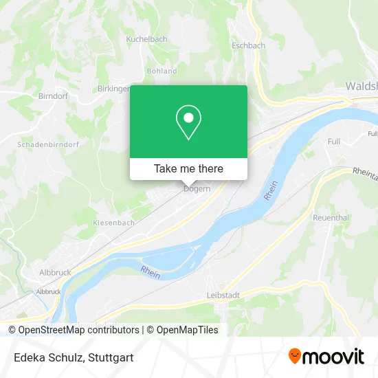Edeka Schulz map