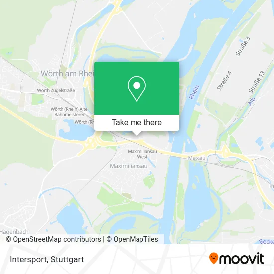 Intersport map