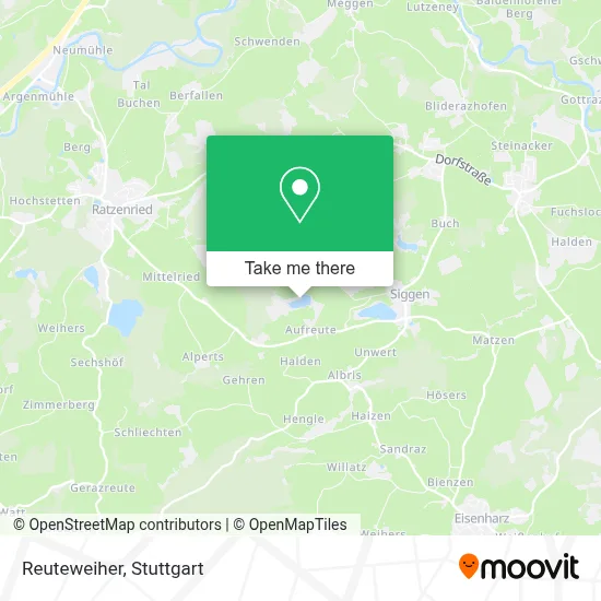 Reuteweiher map