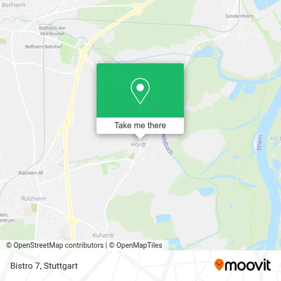 Bistro 7 map