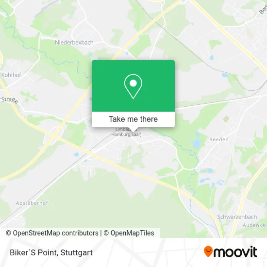 Biker´S Point map