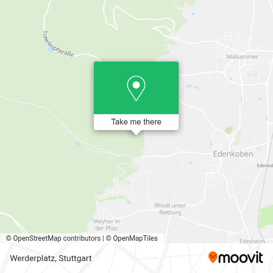 Werderplatz map