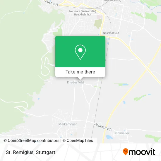 St. Remigius map