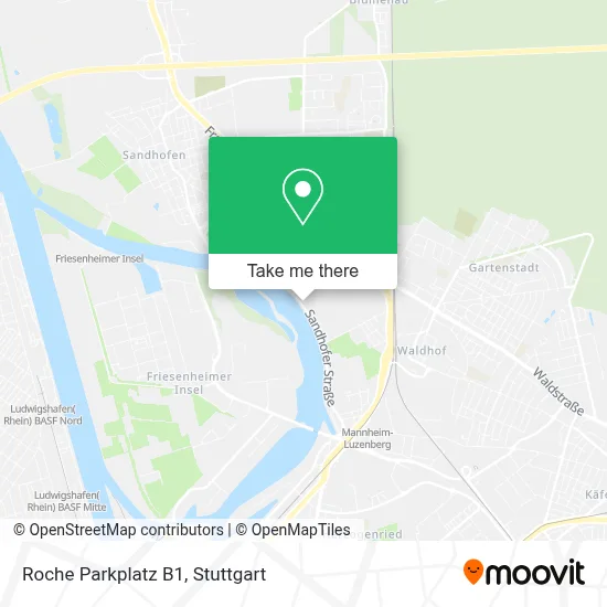 Roche Parkplatz B1 map