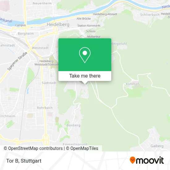 Tor B map