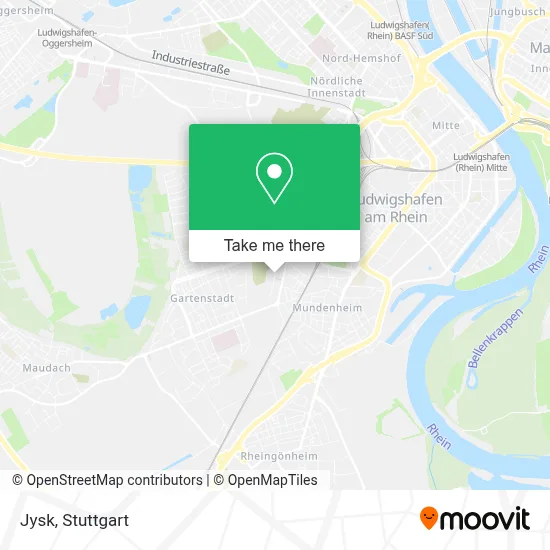 Jysk map