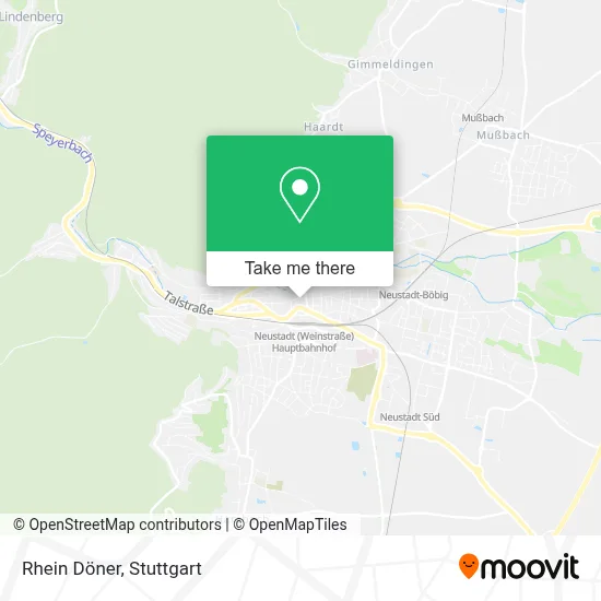 Rhein Döner map