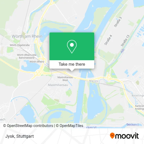 Jysk map