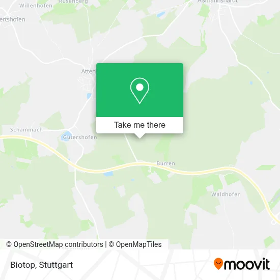 Biotop map