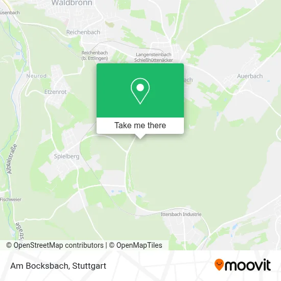 Am Bocksbach map