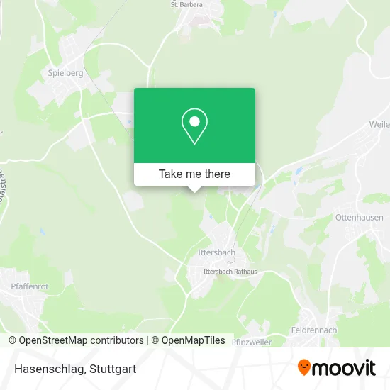 Hasenschlag map