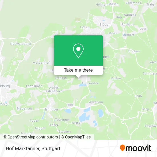 Hof Marktanner map