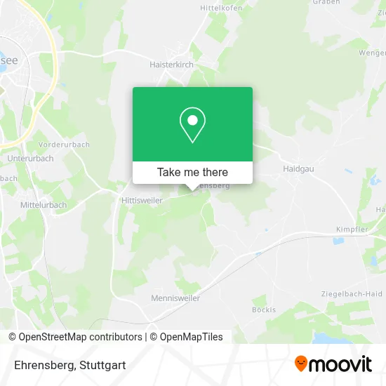 Ehrensberg map