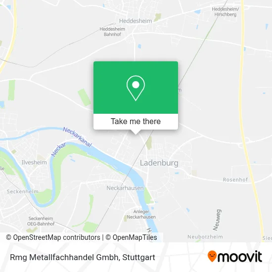 Rmg Metallfachhandel Gmbh map