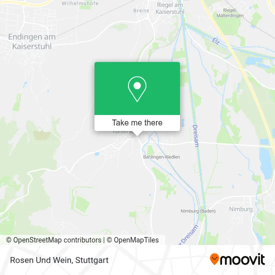 Rosen Und Wein map