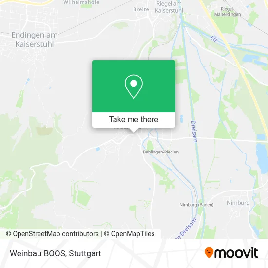 Weinbau BOOS map