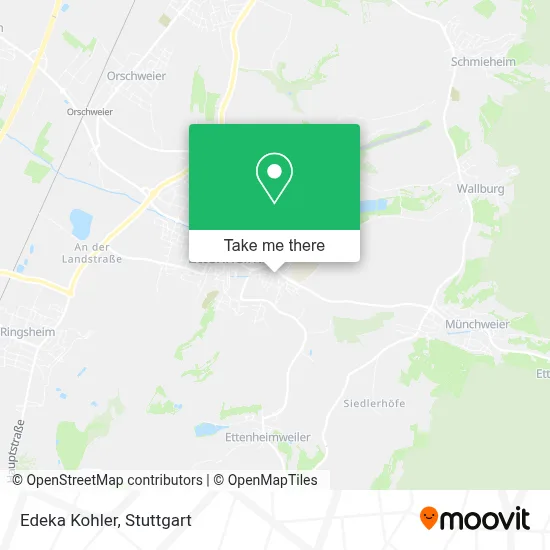Edeka Kohler map