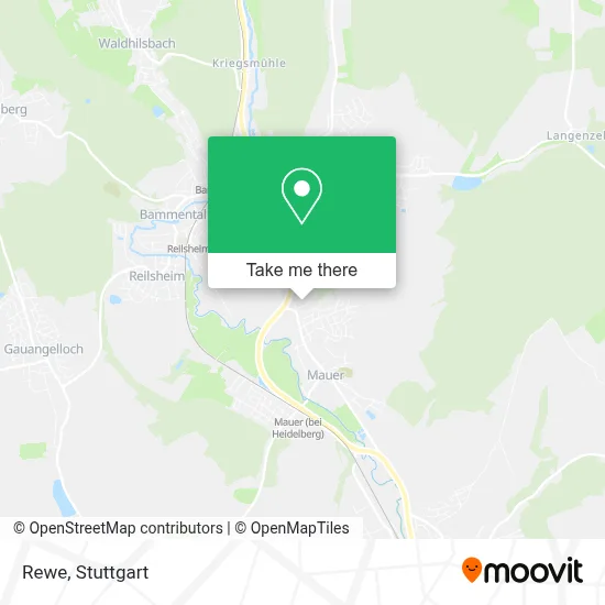 Rewe map