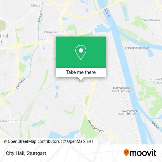 Rathaus map