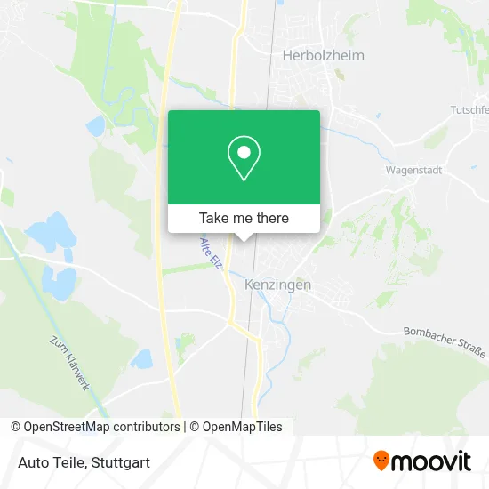 Auto Teile map
