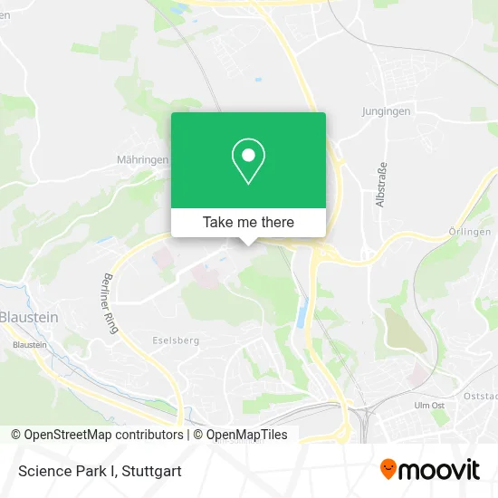 Science Park I map