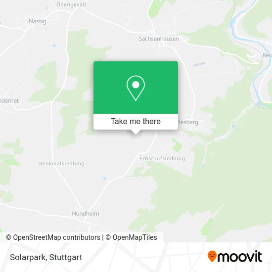 Solarpark map