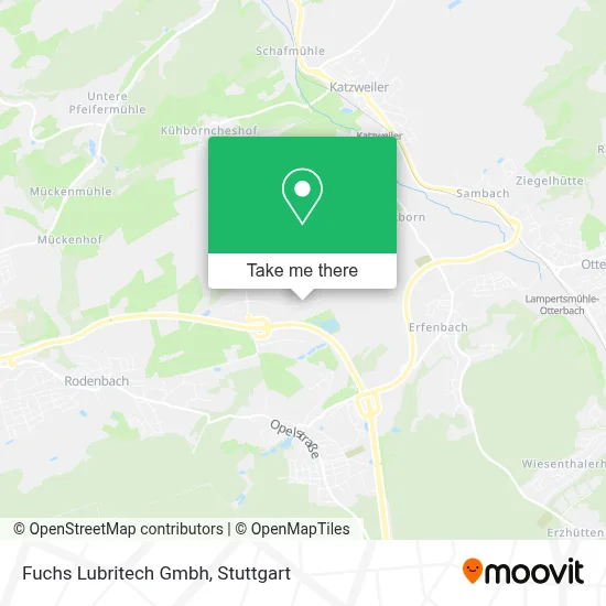 Fuchs Lubritech Gmbh map