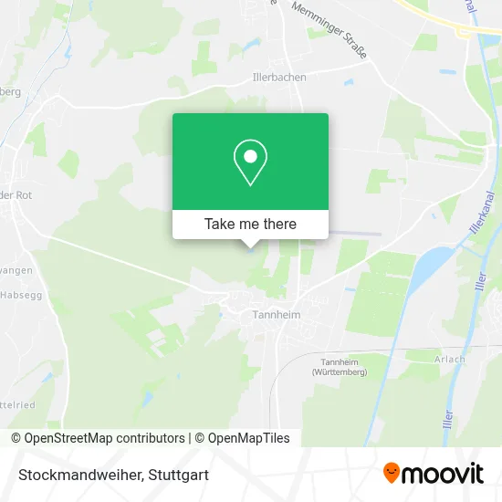Stockmandweiher map