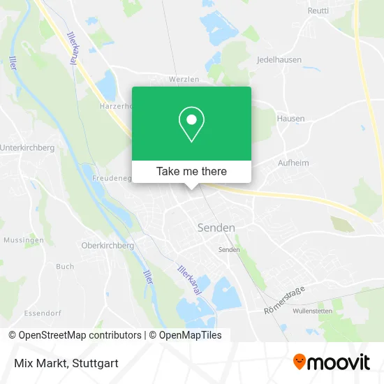Mix Markt map