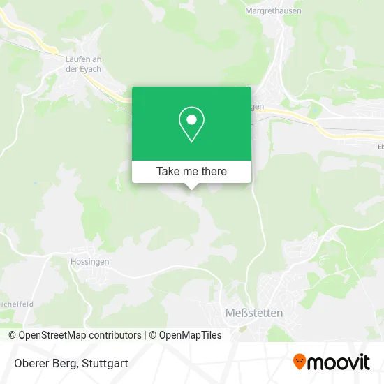 Oberer Berg map