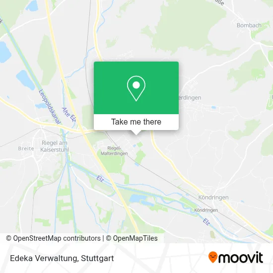 Edeka Verwaltung map