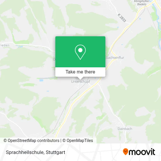 Sprachheilschule map