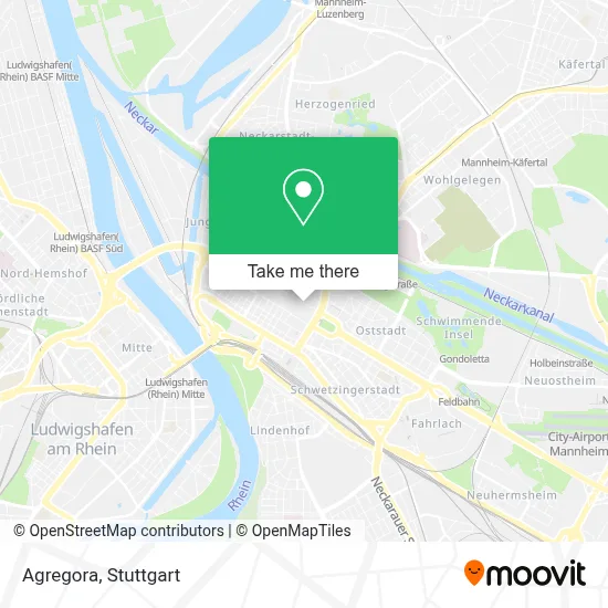 Agregora map