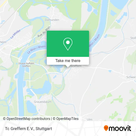 Tc Greffern E.V. map