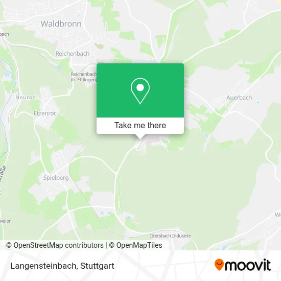 Langensteinbach map